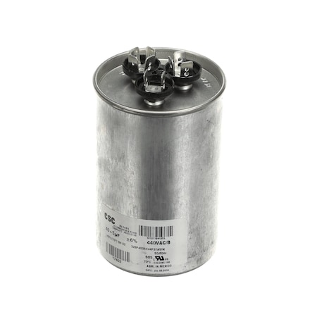 York Dual Run Capacitor, 40/5Mfd, 440V, Round S1-02425894700